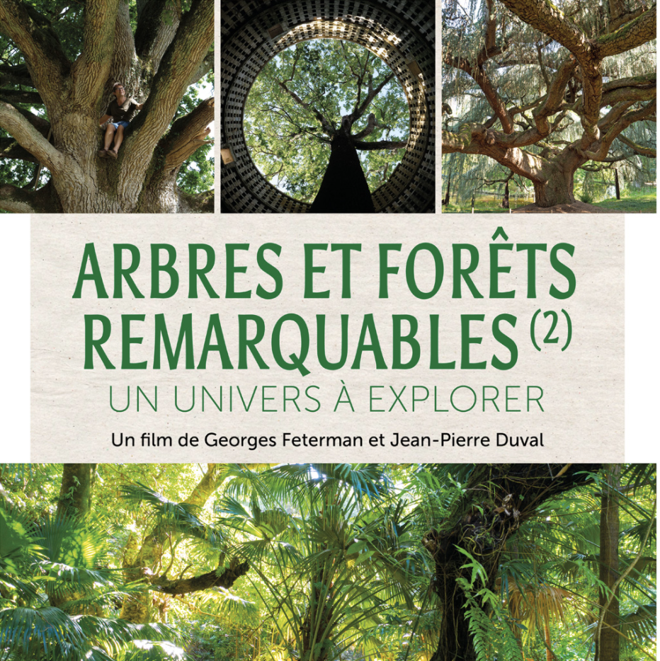 affiche du film arbres et orêts remarquables un univers à explorer de Georges Feterman et Jean-Pierre Duval