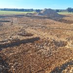 Photo du chantier de fouille de Saint Georges du Bois