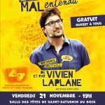Affiche du spectacle de Vivien Laplaine