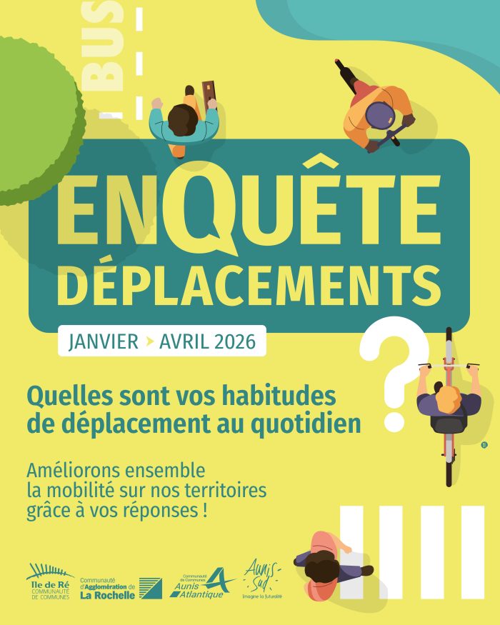Affiche de l'enquête déplacements