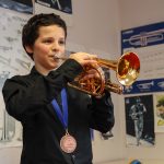 Photo de Arthur Trouvé - trompettiste au conservatoire de musique Aunis Sud