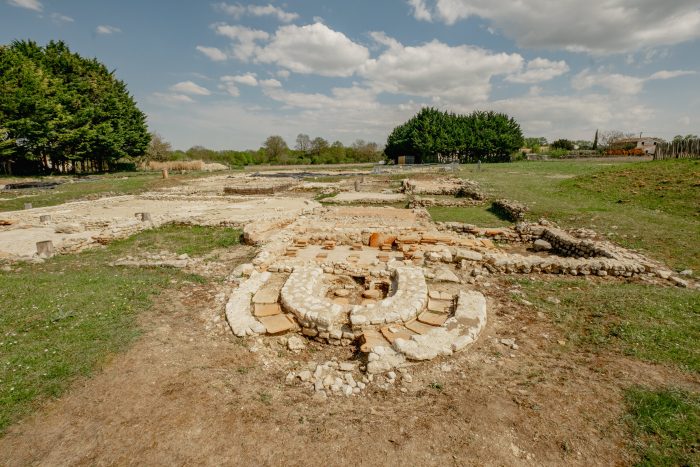 Vue du site archéologique | Villa Gallo Romaine à Saint Saturnin du Bois