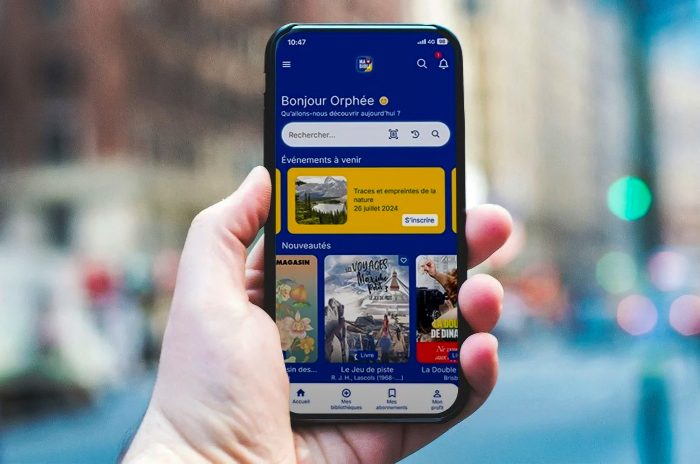 Présentation de l'application MABIBLI