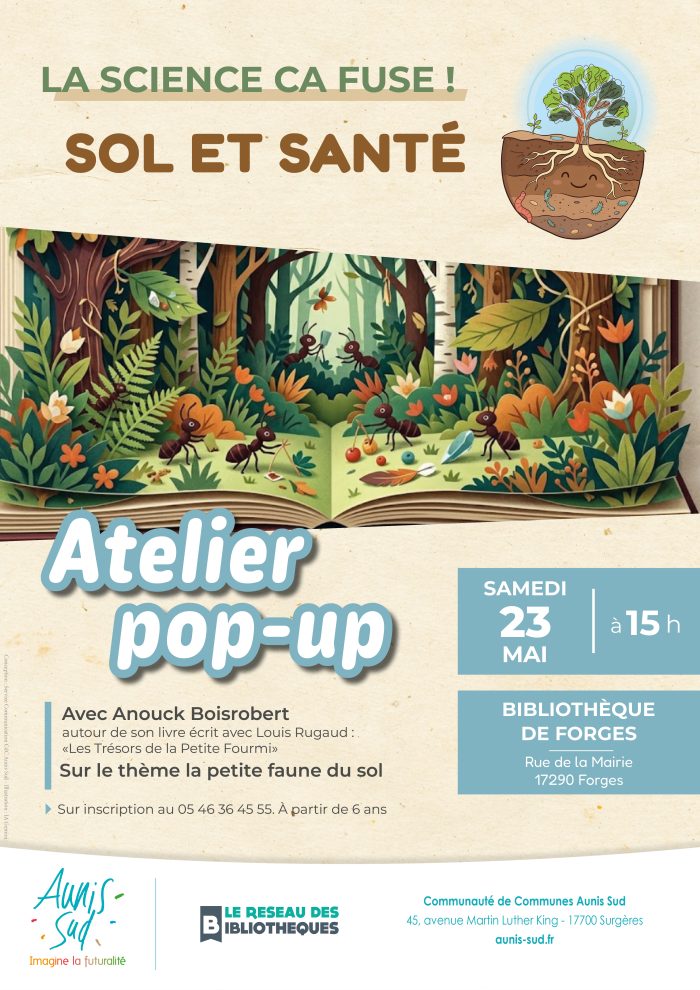 La science ça fuse - Atelier pop up Forges
